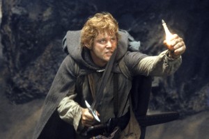 Sam faces down Shelob. The Lord of the Rings: The Return of The King