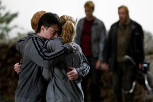 Harry, Hermione and Ron prepare for the hard journey ahead. Harry Potter and the Deathly Hallows - Part 1
