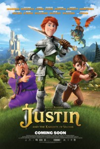 Is Justin and the Knights of Valour appropriate for kids