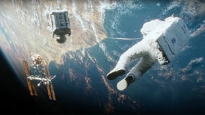 space gravity movie george clooney sandra bullock