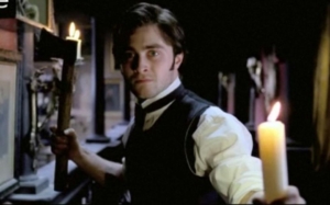 Arthur investigates the haunted house. The Woman in Black