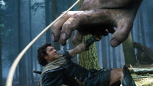 Perseus fights a cyclops. Wrath of the Titans.