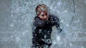 Tris breaks free from her prison. Insurgent