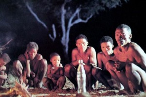 Xi and the tribe try to understand their gift from the gods. The Gods Must be Crazy
