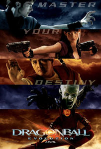 dragonball: evolution movie poster