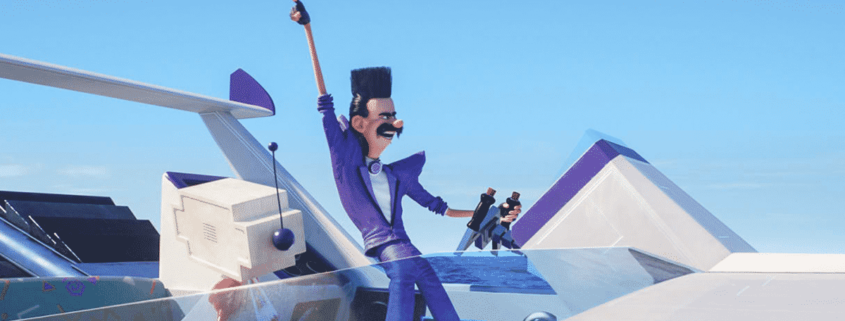 Despicable Me 3. Balthazar Bratt celebrates