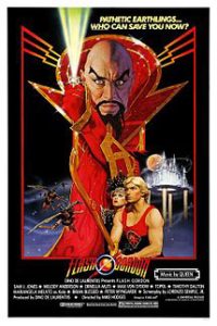 Flash gordon movie poster suitable for kids