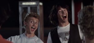 bill and ted's excellent adventure dudes for kids