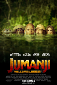 Jumanji Welcome To The Jungle suitable for kids poster