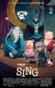 is sing 2016 movie suitable for kids poster