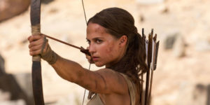 Lara Croft fights back. Tomb Raider (2018)