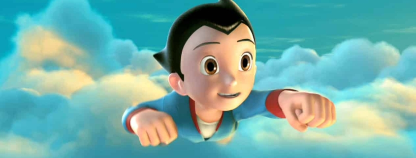 Toby discovers he's a robot. Astro Boy.