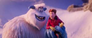 Migo and Percy strike up a friendship. Smallfoot