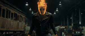 The Ghost Rider takes on Blackheart. Ghost Rider