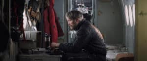 Overgård contemplates his situation. Arctic
