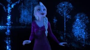 Elsa starts to understand how strong her powers are