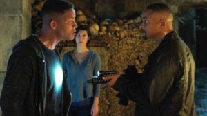 Henry Snr faces off against Henry Jnr. Gemini Man