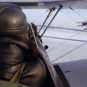 A dogfight between Biggles and Von Stahlhein. Biggles