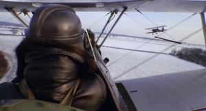 A dogfight between Biggles and Von Stahlhein. Biggles