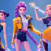 Zoey, Rumi and Mira are Huntrix - The KPop Demon Hunters