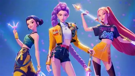 Zoey, Rumi and Mira are Huntrix - The KPop Demon Hunters