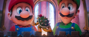 Mario and Luigi are surprised by miniature Bowser. Is This Movie Suitable.