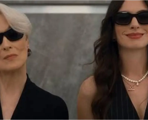 Miranda and Andy. The Devil Wears Prada 2