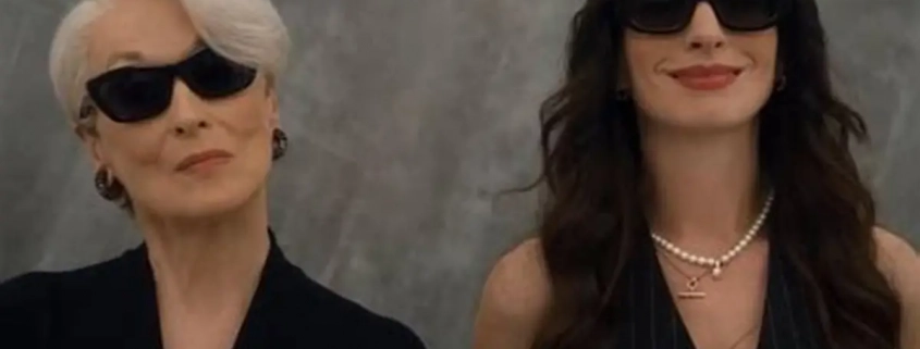 Miranda and Andy. The Devil Wears Prada 2